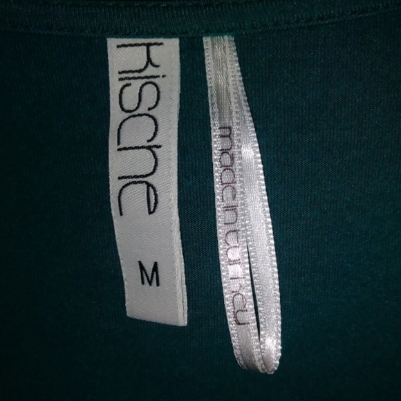 🌸 4 for $25 Kische embellished teal blouse size M - Picture 4 of 4